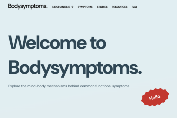 The journey of designing an interactive online tool to help understand Functional Somatic Symptoms through patient and public involvement